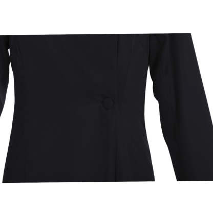 Medieval Men's Vintage Christian Priest Cosplay Costume - Authentic Black Robe for Halloween-Astricos