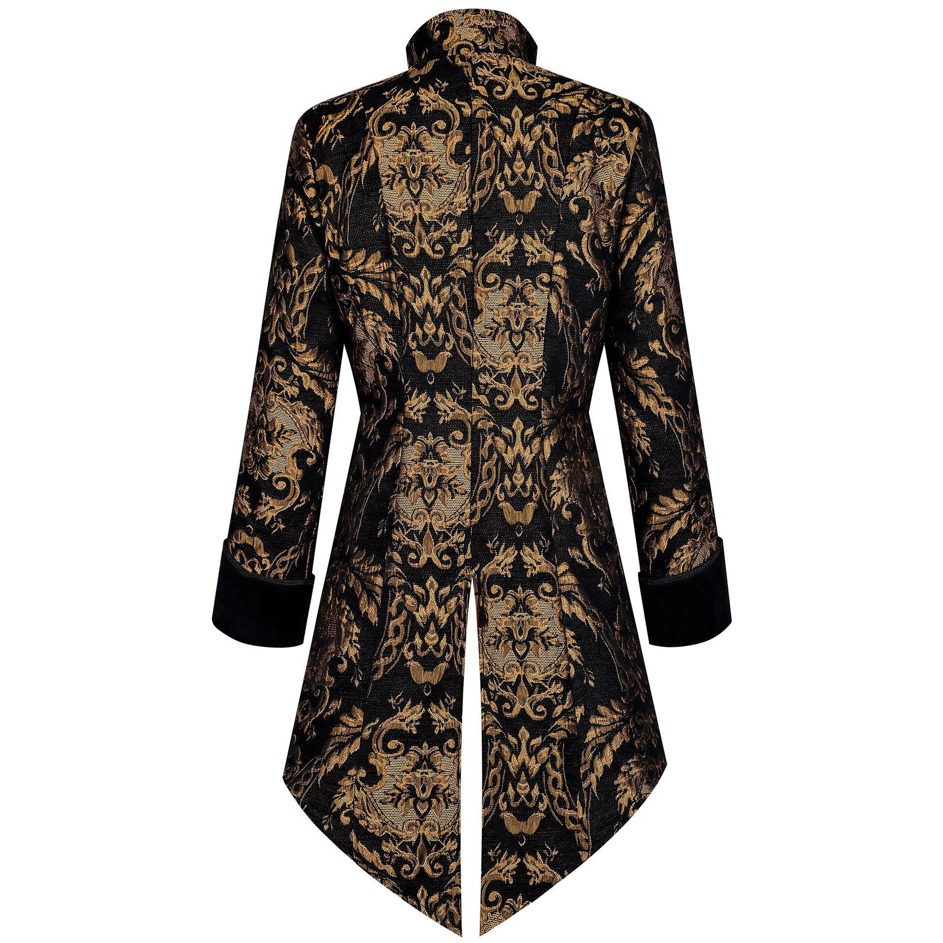 Gothic Victorian Tailcoat Jacket, Custom‑Made for Medieval Themed Events