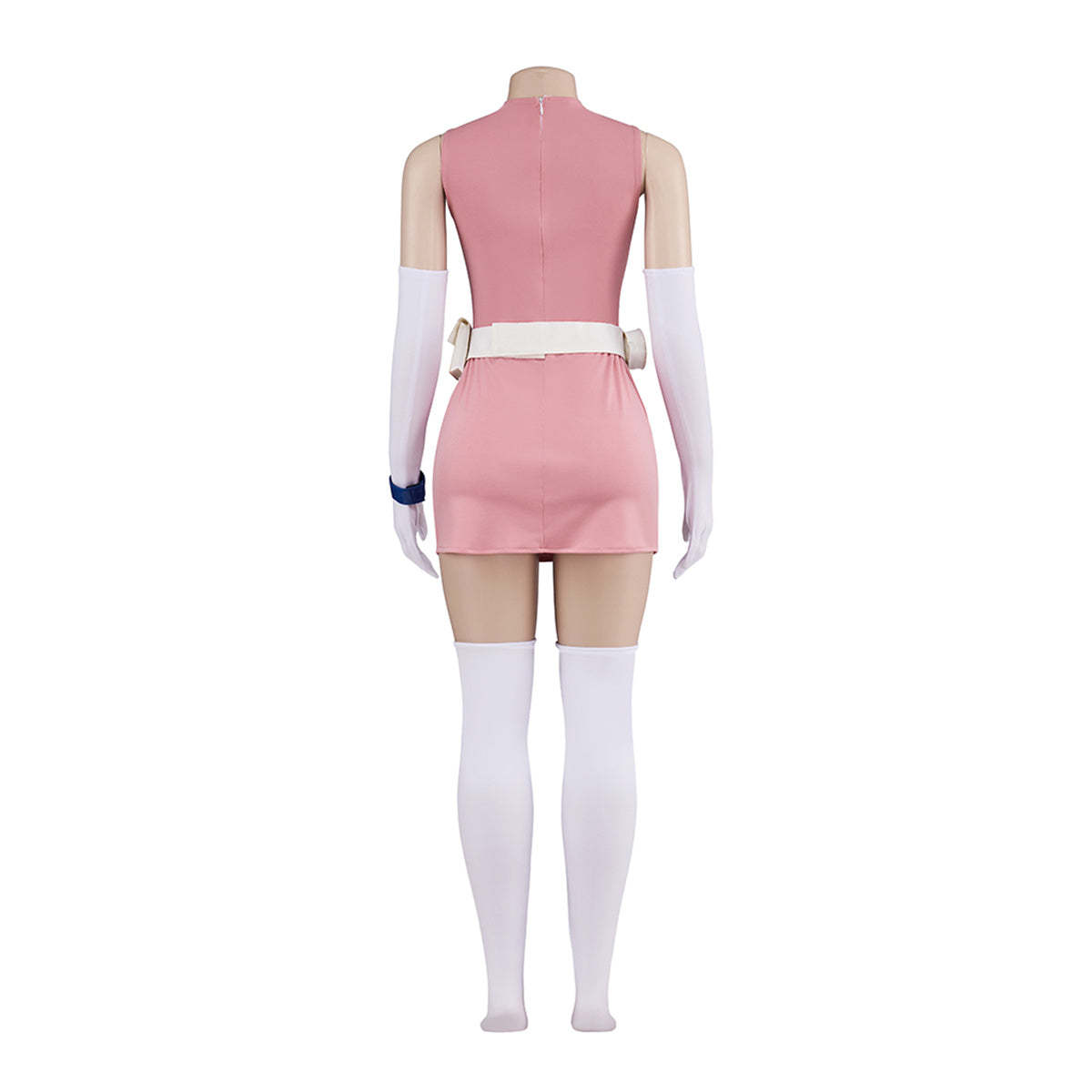 Official Science Ninja Team Gatchaman Pink Jun Cosplay Costume – Anime Outfit-Astricos