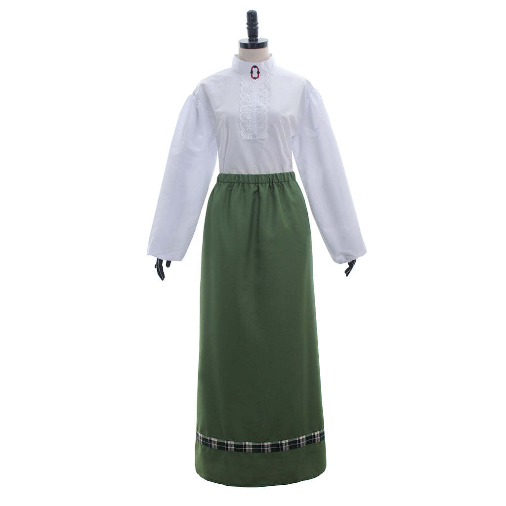 Vintage Victorian Medieval Carol Singer Dress for Halloween & Cosplay-Astricos