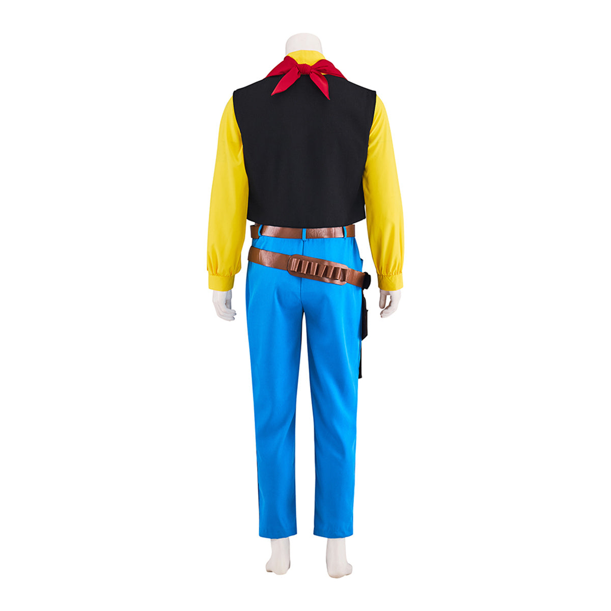 Lucky Luke Cowboy Cosplay Costume – Authentic Official Outfit for Fans & Collectors-Astricos