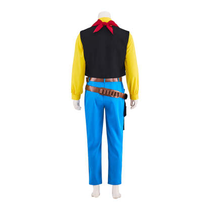 Lucky Luke Cowboy Cosplay Costume – Authentic Official Outfit for Fans & Collectors-Astricos