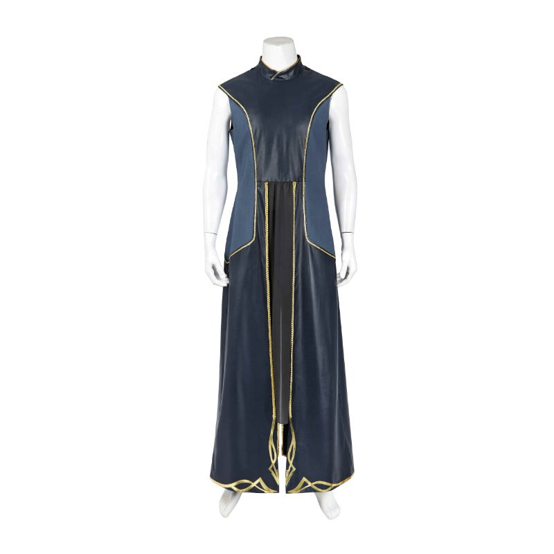 The Dark Urge Cosplay Costume for Male White Dragonborn Sorcerer BG3 Full Set with Shoes | Astricos-Astricos