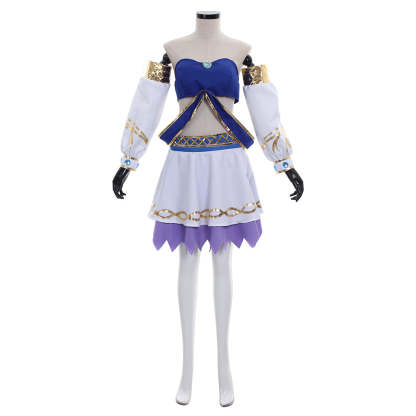 Lana White Sorceress Costume - Enchanting Sorceress of the Woods Cosplay Outfit-Astricos