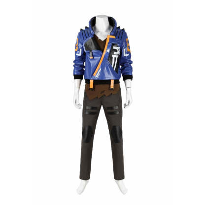 Yoru Kiritani Ryō VALORANT Cosplay Costume Set with Accessories for Men - Astricos-Astricos