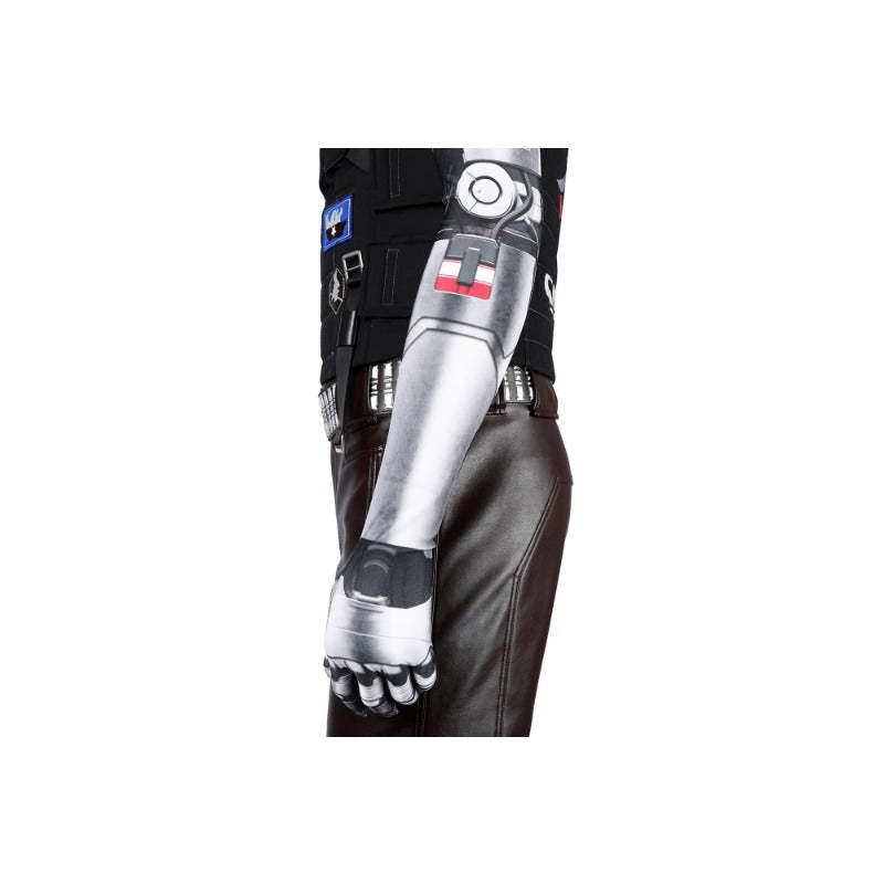 Johnny Silverhand Cyberpunk 2077 Cosplay Costume - Sleeveless Vest Halloween Party Outfit-Astricos