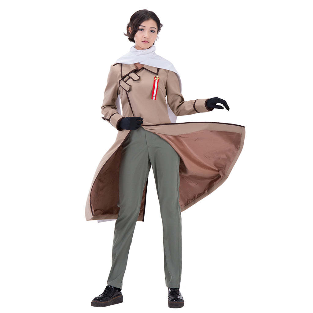 Ivan Braginski Axis Powers Hetalia Gray Cotton Cosplay Coat - Premium Quality-Astricos