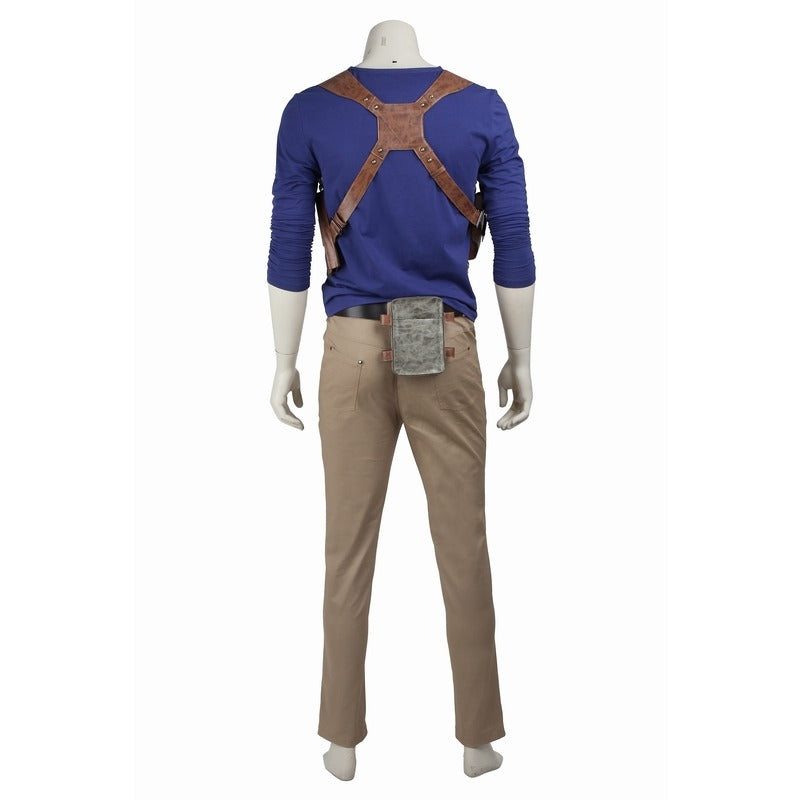 Nathan Drake Deluxe Cosplay Costume - Uncharted 4: A Thief's End Full Set-Astricos