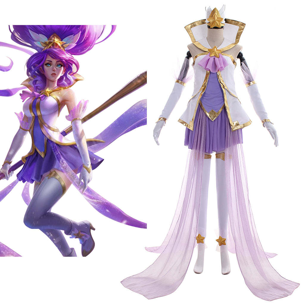 Janna Star Guardian Cosplay Costume - Sexy LOL Game Outfit for Women | Astricos-Astricos