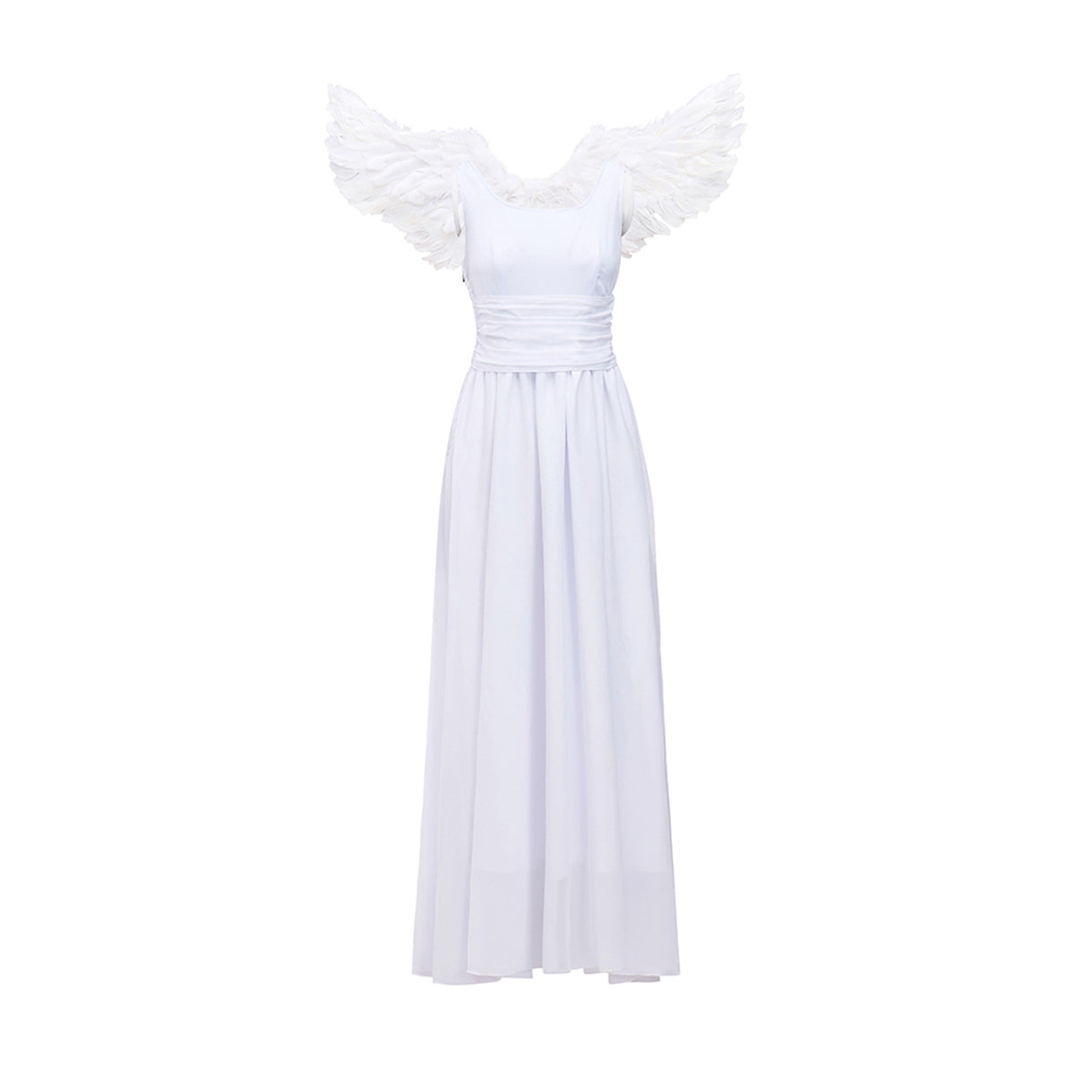 Juliet White Dress Cosplay Costume - Romeo and Julia Inspired-Astricos
