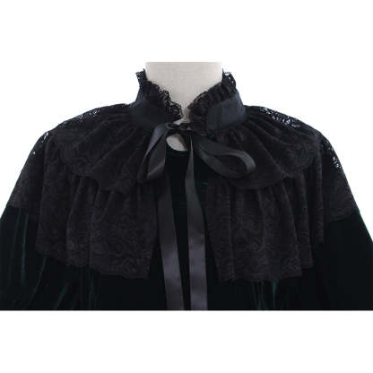 Elegant Lolita Strapless Chiffon Blouse with Trumpet Sleeves for Women & Girls-Astricos