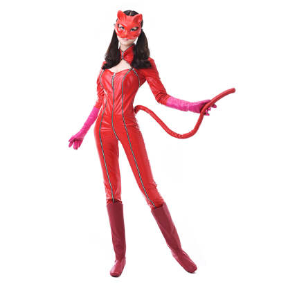Authentic Persona 5 Ann Takamaki Panther Cosplay Costume - Astricos-Astricos