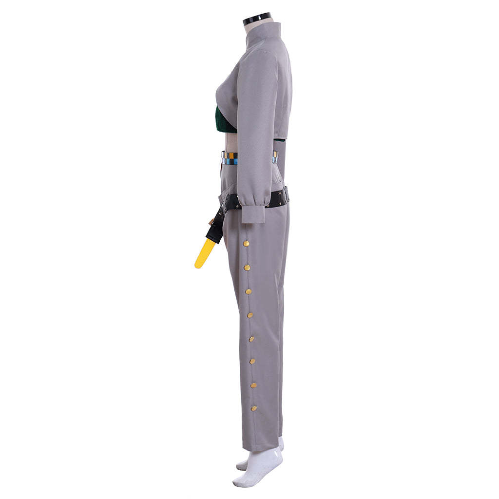 Jojo’s Bizarre Adventure Rohan Kishibe Premium Cosplay Costume | Astricos-Astricos