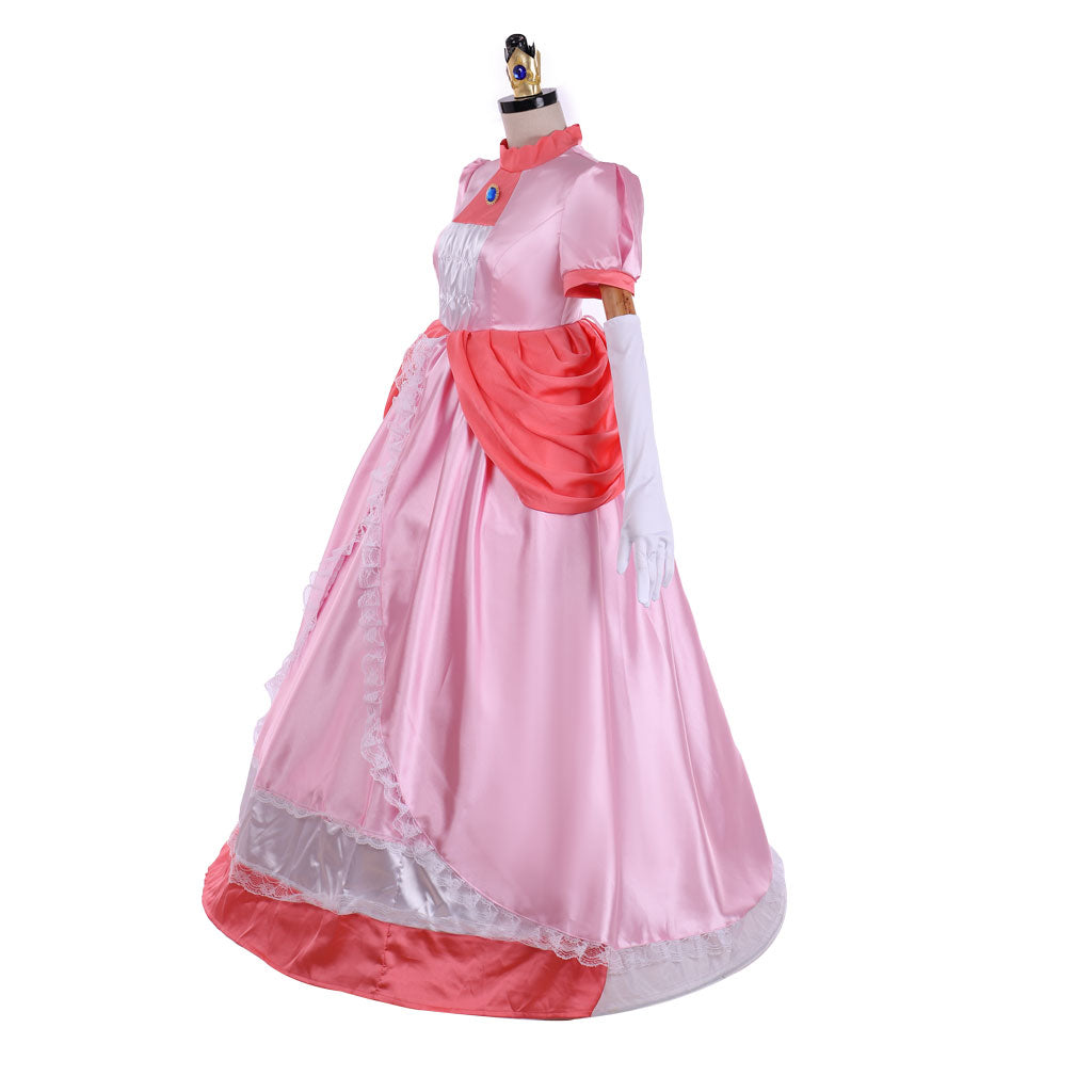 Pink Sweet Princess Peach Cosplay Costume for Women | Game Cosplay Series | Astricos-Astricos