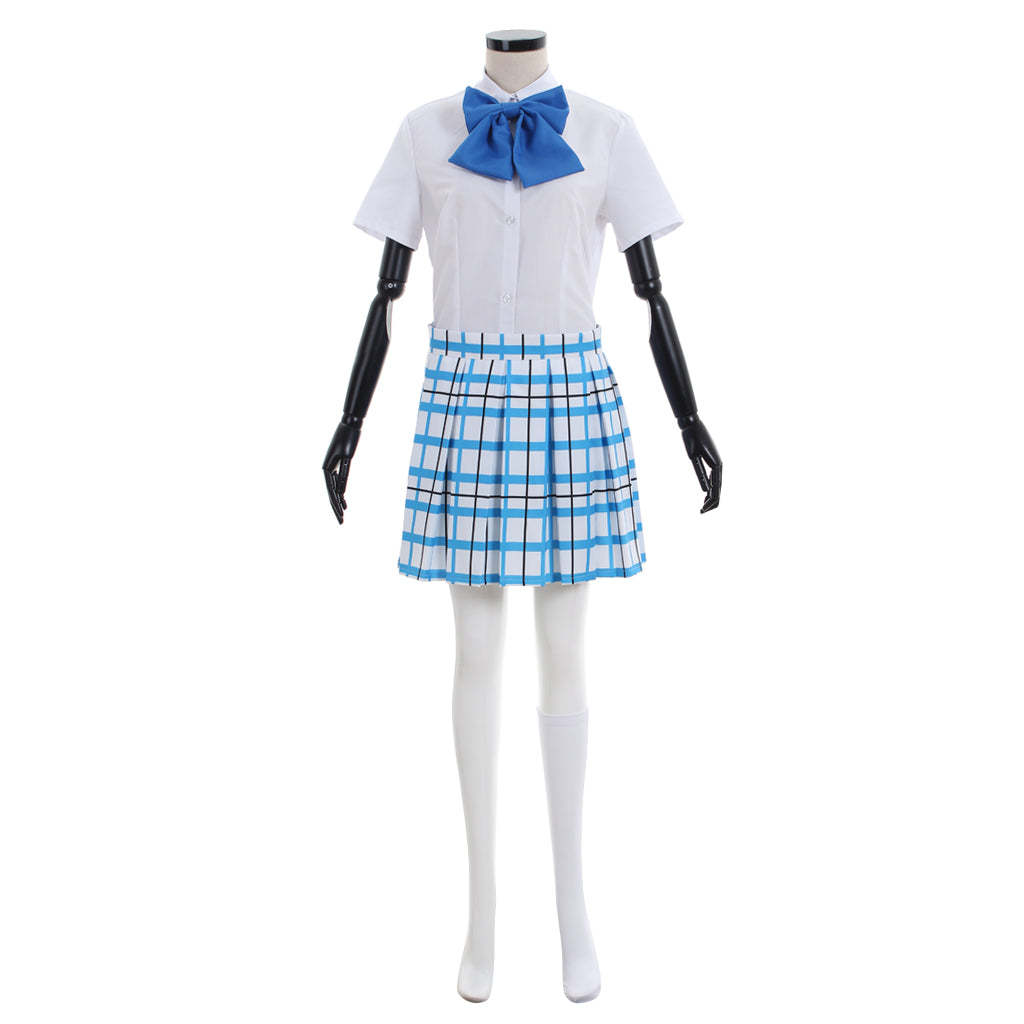 Shouko Nishimiya A Silent Voice Cosplay Costume - Authentic Anime School Uniform-Astricos