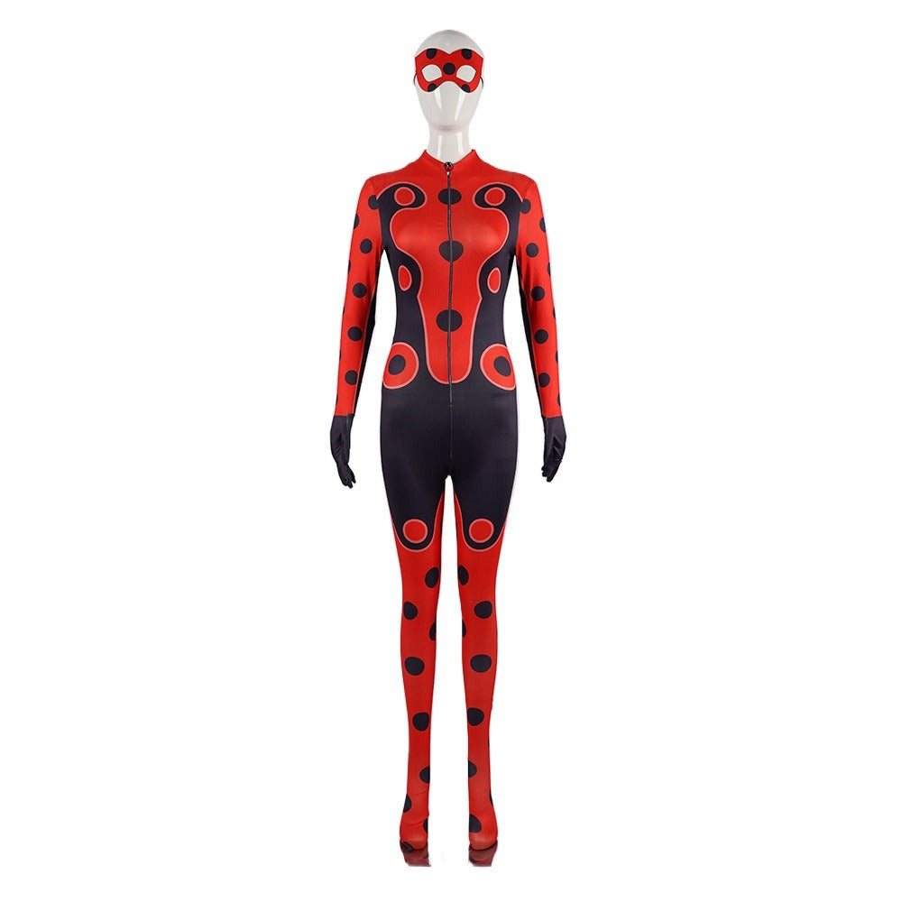 Authentic Miraculous Ladybug Cat Noir Black Jumpsuit Costume | Astricos-Astricos