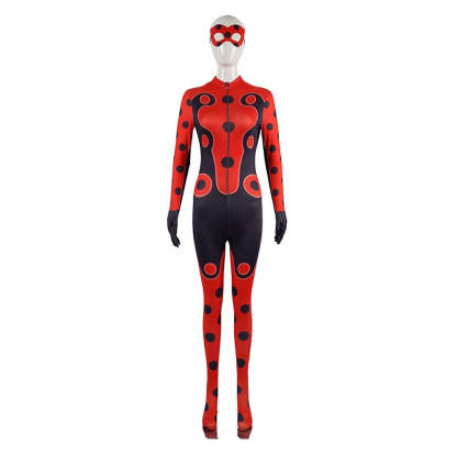Authentic Miraculous Ladybug Cat Noir Black Jumpsuit Costume | Astricos-Astricos