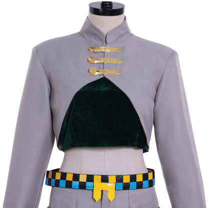 Jojo’s Bizarre Adventure Rohan Kishibe Premium Cosplay Costume | Astricos-Astricos