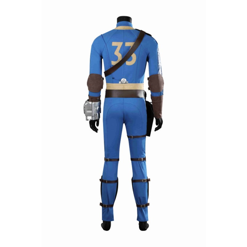 Fallout Overseer Hank Cosplay Costume for Men - Halloween & Carnival Suit-Astricos