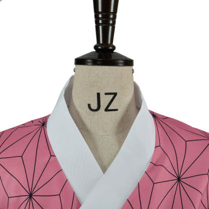 Authentic Demon Slayer Nezuko Kimono Cosplay Costume – Premium Anime Outfit-Astricos