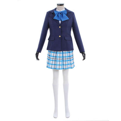 Shouko Nishimiya A Silent Voice Cosplay Costume - Authentic Anime School Uniform-Astricos
