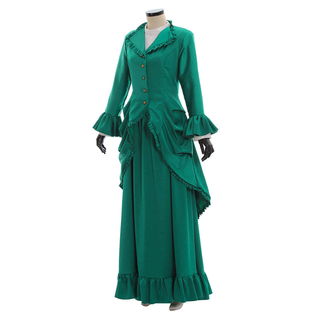 Medieval Victorian Dress Renaissance - Custom Made Cosplay Gown for Halloween & Carnival-Astricos