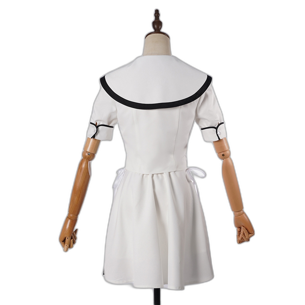 Summer Pocket Cosplay Costume - Sorakado Ao & Naruse Shiroha Anime White JK Outfit for Cosplay Enthusiasts-Astricos