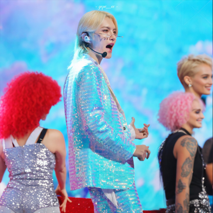 ONER Inspired Sequin Suit Set，Custom‑Made for Stage Performance Shows
