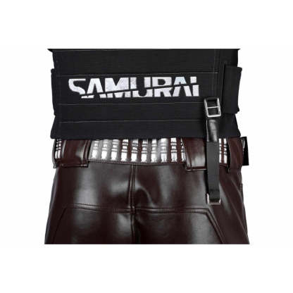 Johnny Silverhand Cyberpunk 2077 Cosplay Costume - Sleeveless Vest Halloween Party Outfit-Astricos