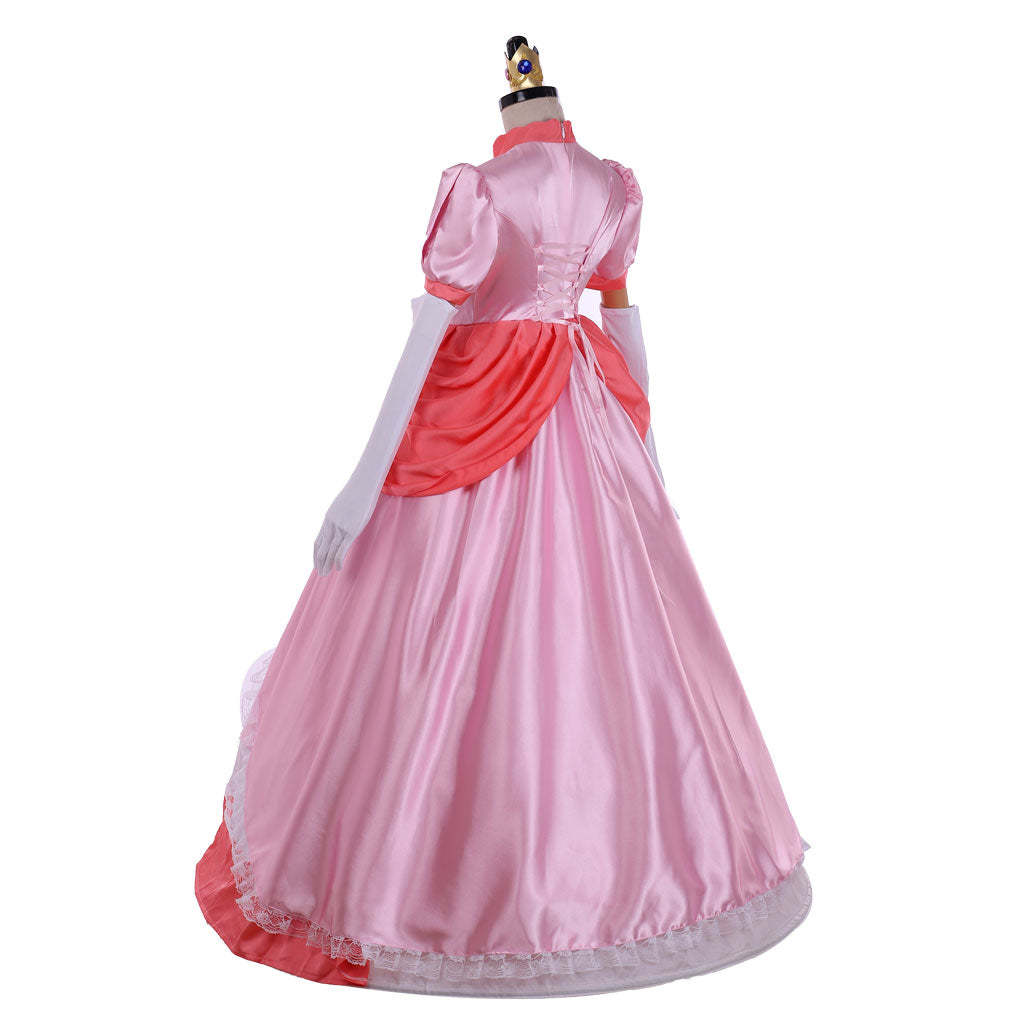 Pink Sweet Princess Peach Cosplay Costume for Women | Game Cosplay Series | Astricos-Astricos