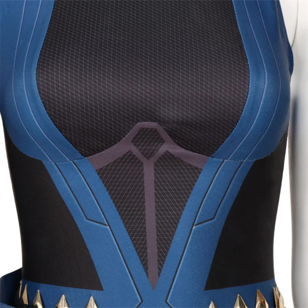 Valorant Reyna Cosplay Costume Jumpsuit Outfit - Perfect for Halloween & Carnival-Astricos