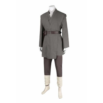 Premium Obi-Wan Kenobi Cosplay Costume Full Set - Jedi Knight Cloak for Halloween & Carnival-Astricos