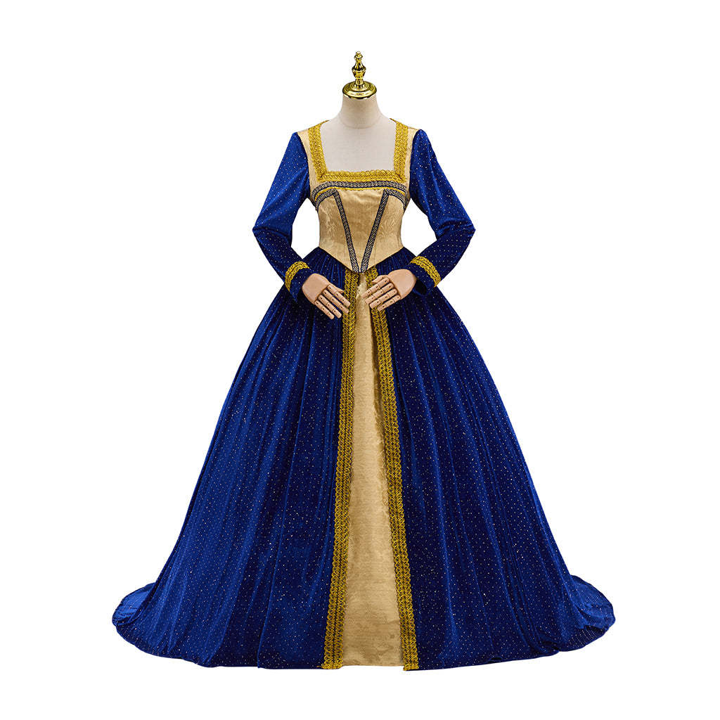 Elegant Women's Medieval Gothic Dress – Timeless Cosplay Costume
