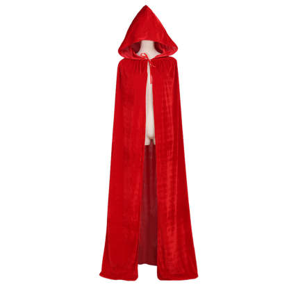 Vampire Cape Medieval Hooded Robe - Premium Cosplay Costume for Gothic & Fantasy Events-Astricos