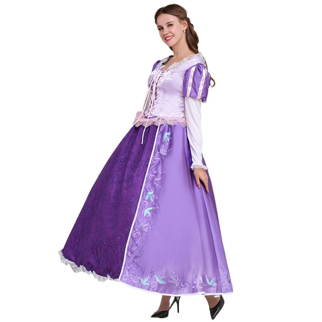 Disney Tangled Cosplay Costume Series - Rapunzel, Naveen, Mother Gothel Outfits | Astricos-Astricos