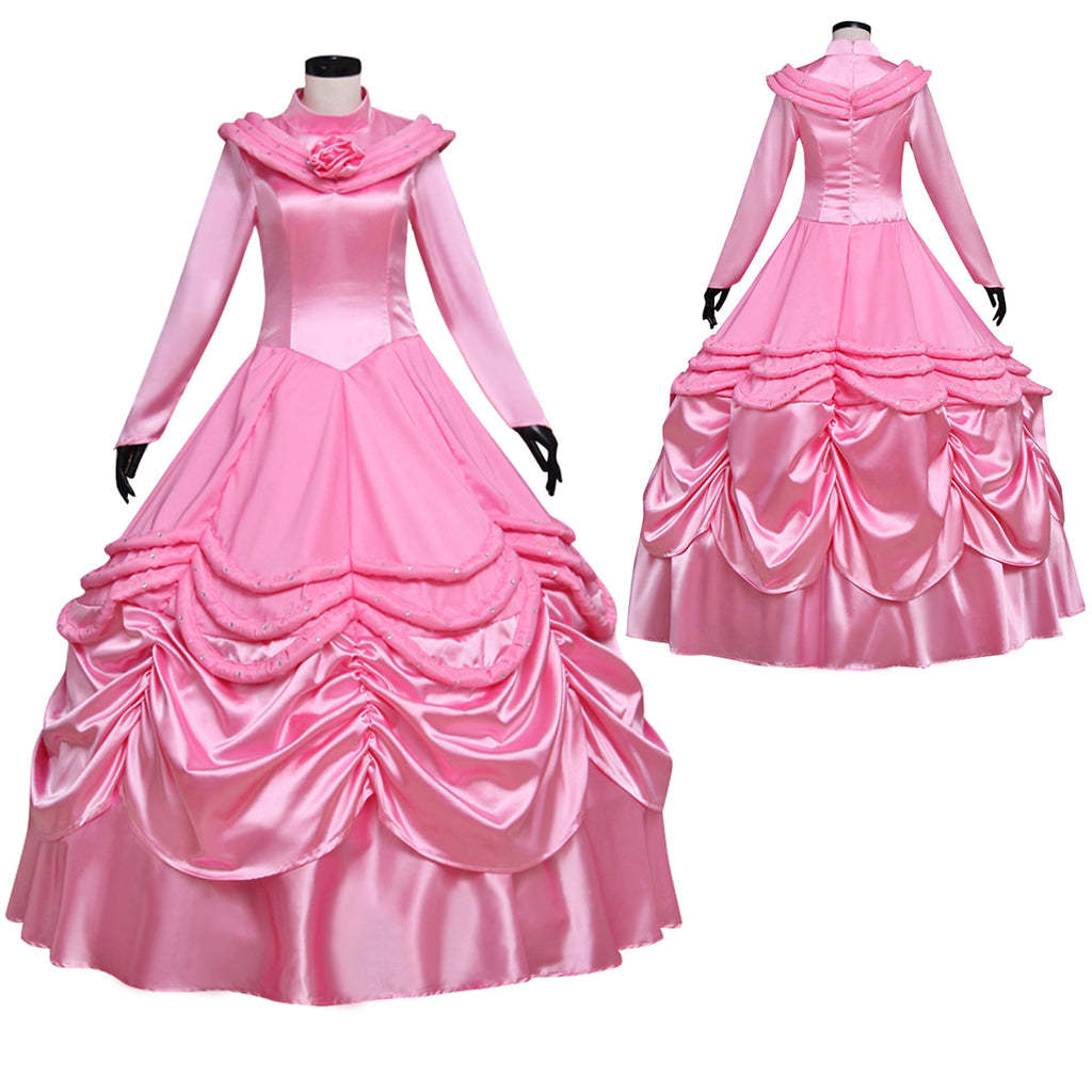 Beauty and the Beast Belle Cosplay Costume | Princess Dress for Halloween & Cosplay-Astricos