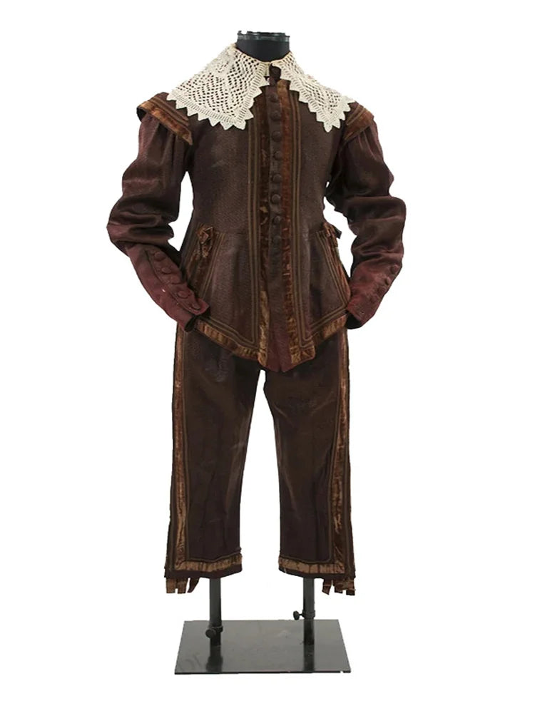 15th Century Tudor Warrior Costume for Men - Medieval Renaissance Cosplay Outfit | Astricos-Astricos