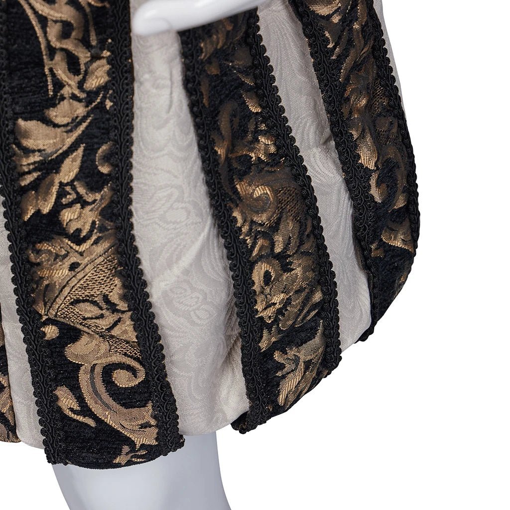 15th Century Renaissance Tudor Prince Costume - Luxurious Embroidered Vest & Pants Full Set | Astricos-Astricos