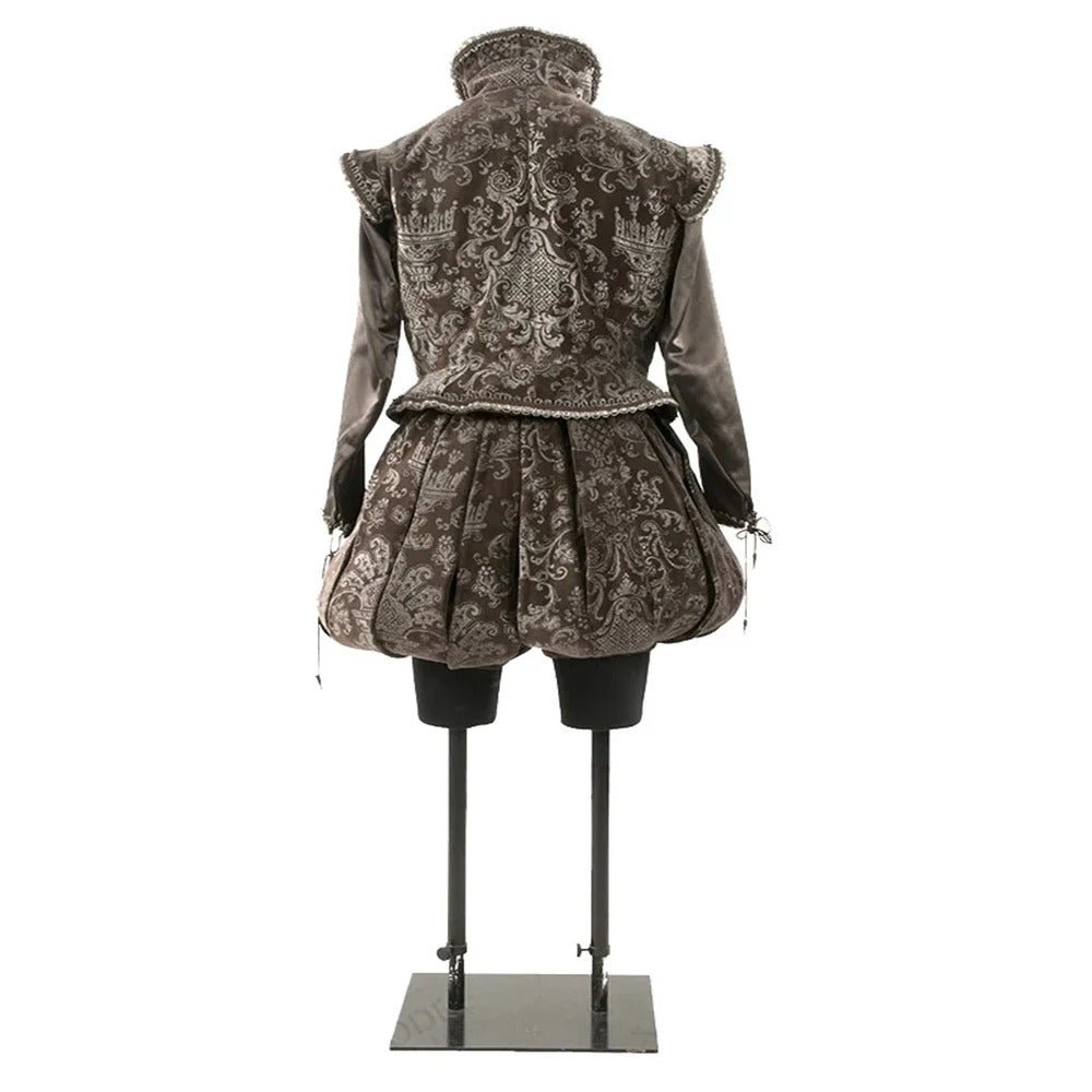 15th Century Tudor King Cosplay Costume - Royal Renaissance Nobleman Outfit | Astricos-Astricos