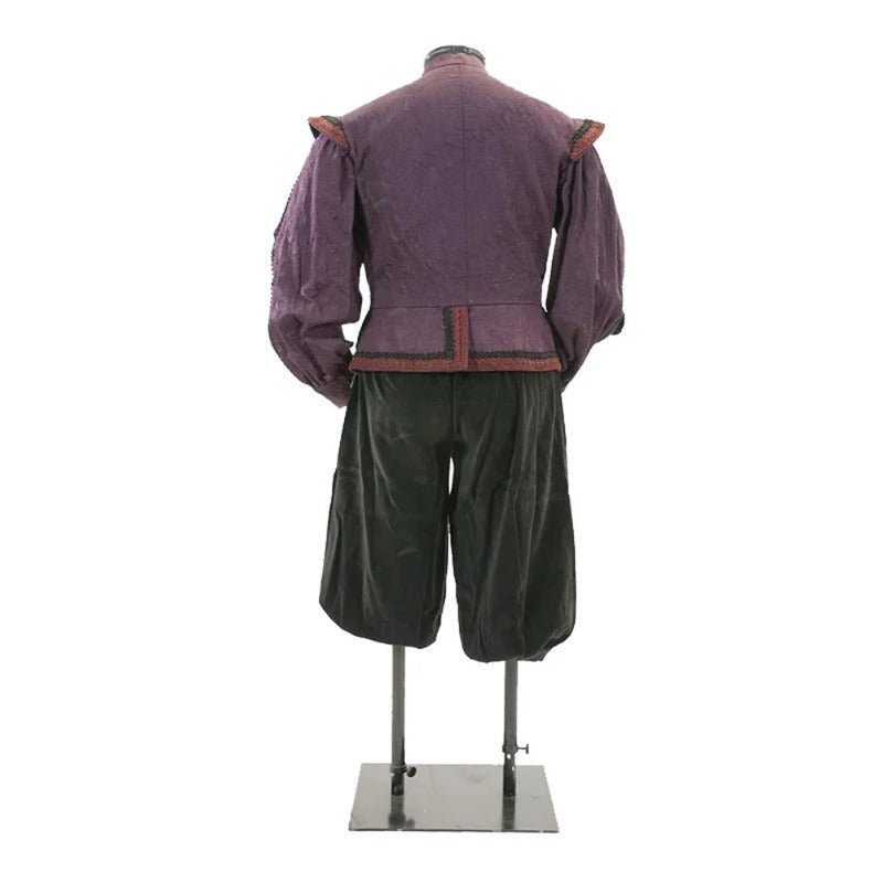 1630s Tudor Renaissance Men's Costume - Elizabethan Uniform Jacket & Pants Set | Medieval Cosplay | Astricos-Astricos