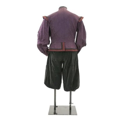 1630s Tudor Renaissance Men's Costume - Elizabethan Uniform Jacket & Pants Set | Medieval Cosplay | Astricos-Astricos