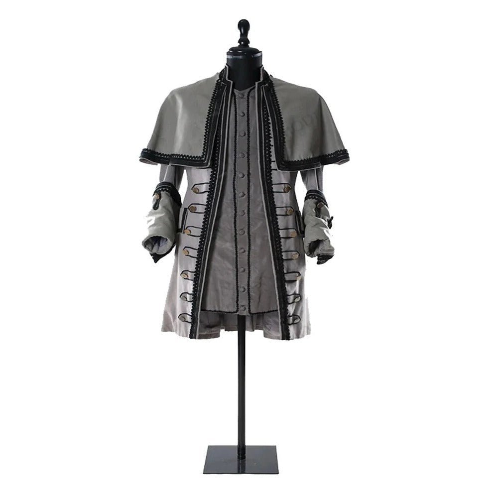 1760s Tudor Baroque King Prince Cosplay Costume - Full Set Jacket, Vest, Pants, Cape | Astricos-Astricos