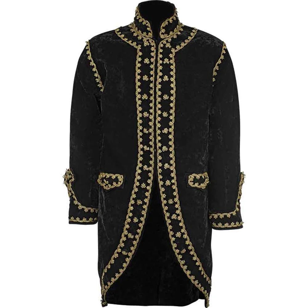 18th Century Baroque Men's Tudor Jacket - Victorian Renaissance Elizabethan Theater Coat | Astricos-Astricos