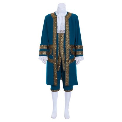 18th Century British Gentleman Cosplay Suit - Victorian Renaissance Tudor Outfit for Men | Astricos-Astricos