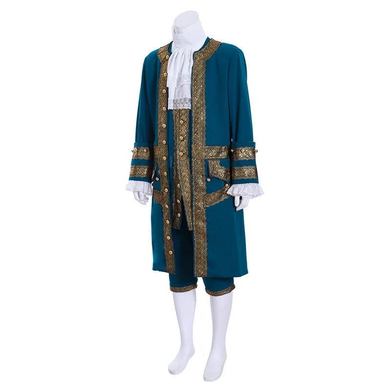 18th Century British Gentleman Cosplay Suit - Victorian Renaissance Tudor Outfit for Men | Astricos-Astricos