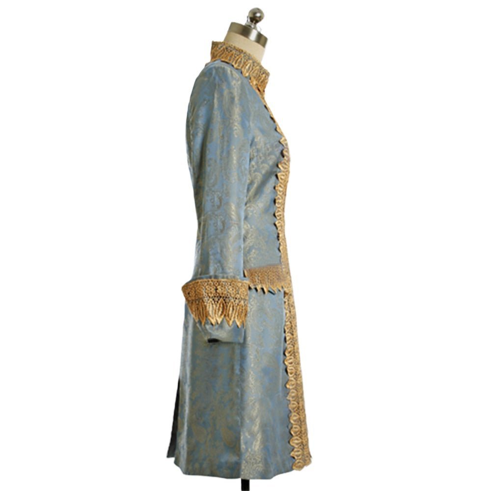 18th Century British Mens Cosplay Suit - Retro Rococo Elegant Gothic Aristocrat Coat-Astricos