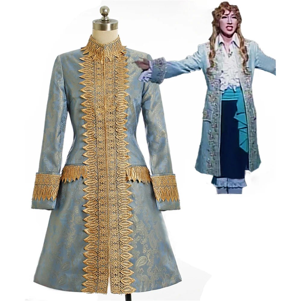 18th Century British Mens Cosplay Suit - Retro Rococo Elegant Gothic Aristocrat Coat-Astricos