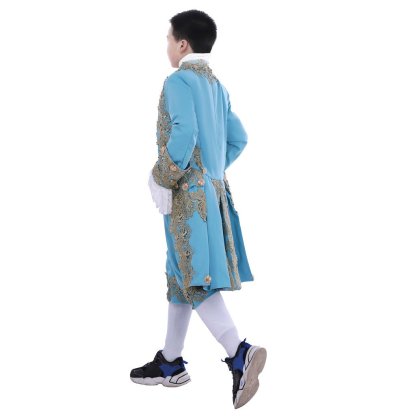 18th Century Colonial Court Costume for Boys - Washington Rococo Blazer Suit | Astricos-Astricos