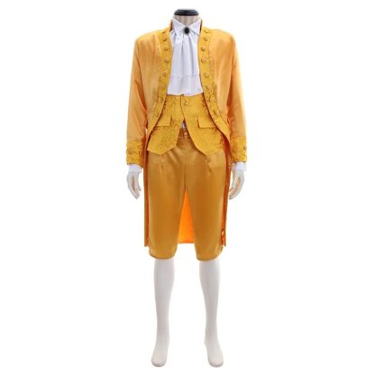 18th Century Colonial Men's Tailcoat Costume - Victorian Rococo Regency Suit | Astricos-Astricos