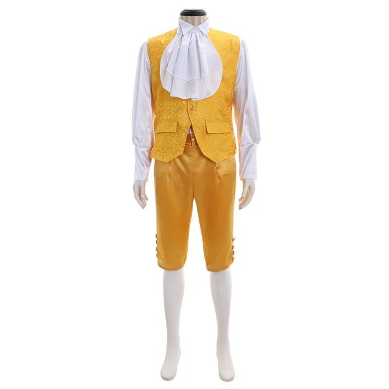 18th Century Colonial Men's Tailcoat Costume - Victorian Rococo Regency Suit | Astricos-Astricos
